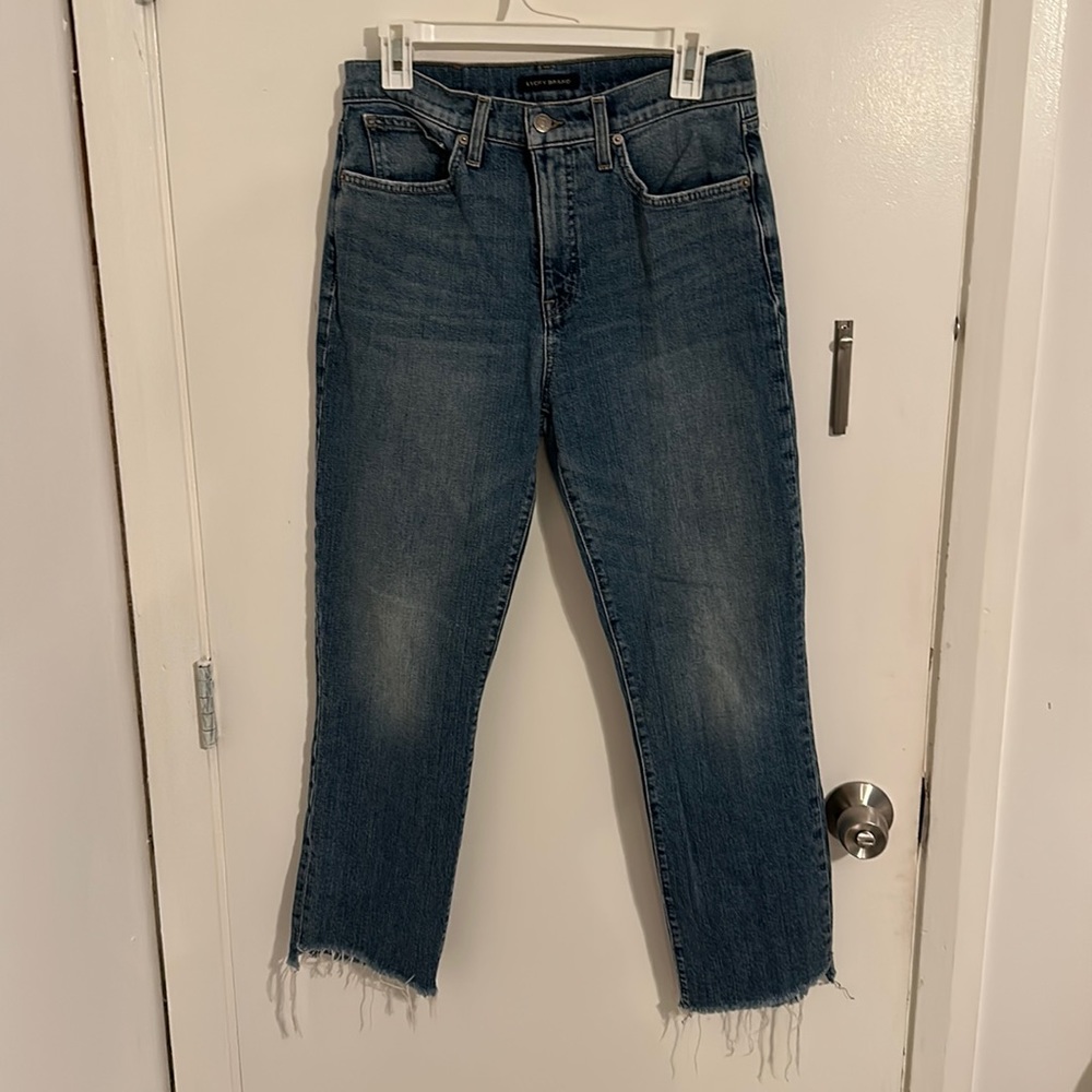 Lucky brand jeans high waisted